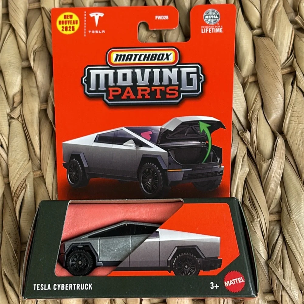 Tesla Cybertruck Matchbox Moving Parts Cyber Truck EV Electric Vehicle 2025 New